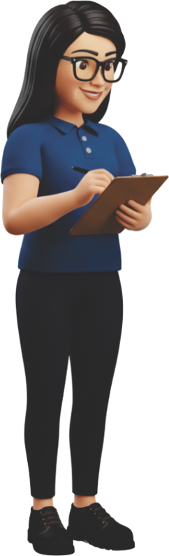 Cliente satisfecho anotando los beneficios del servicio de Hamilton Plagas